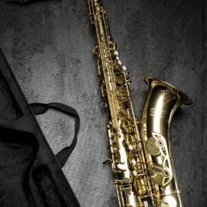 saxophone, music, still life